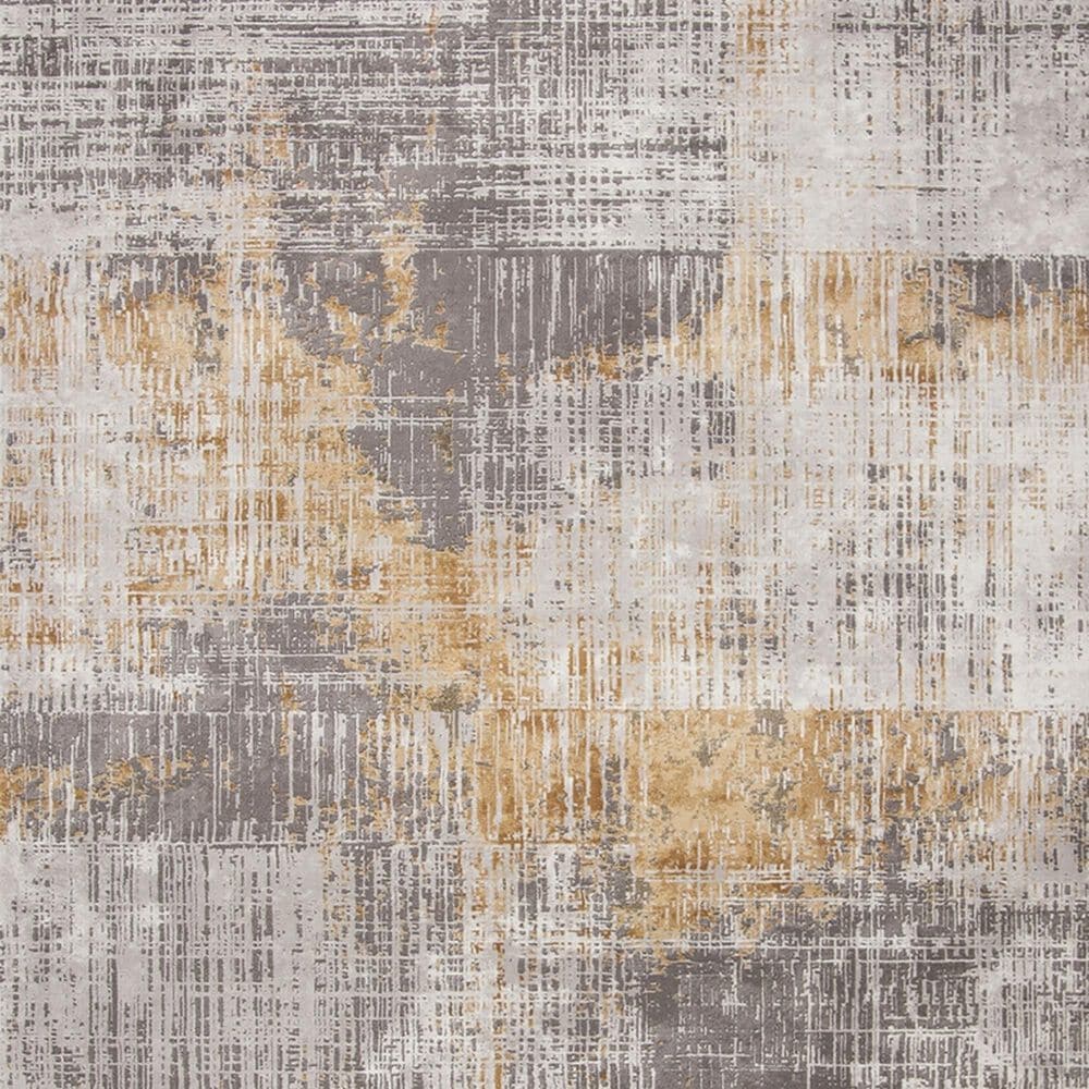 Safavieh Craft 5&#39;3&quot; Round Grey and Beige Area Rug, , large