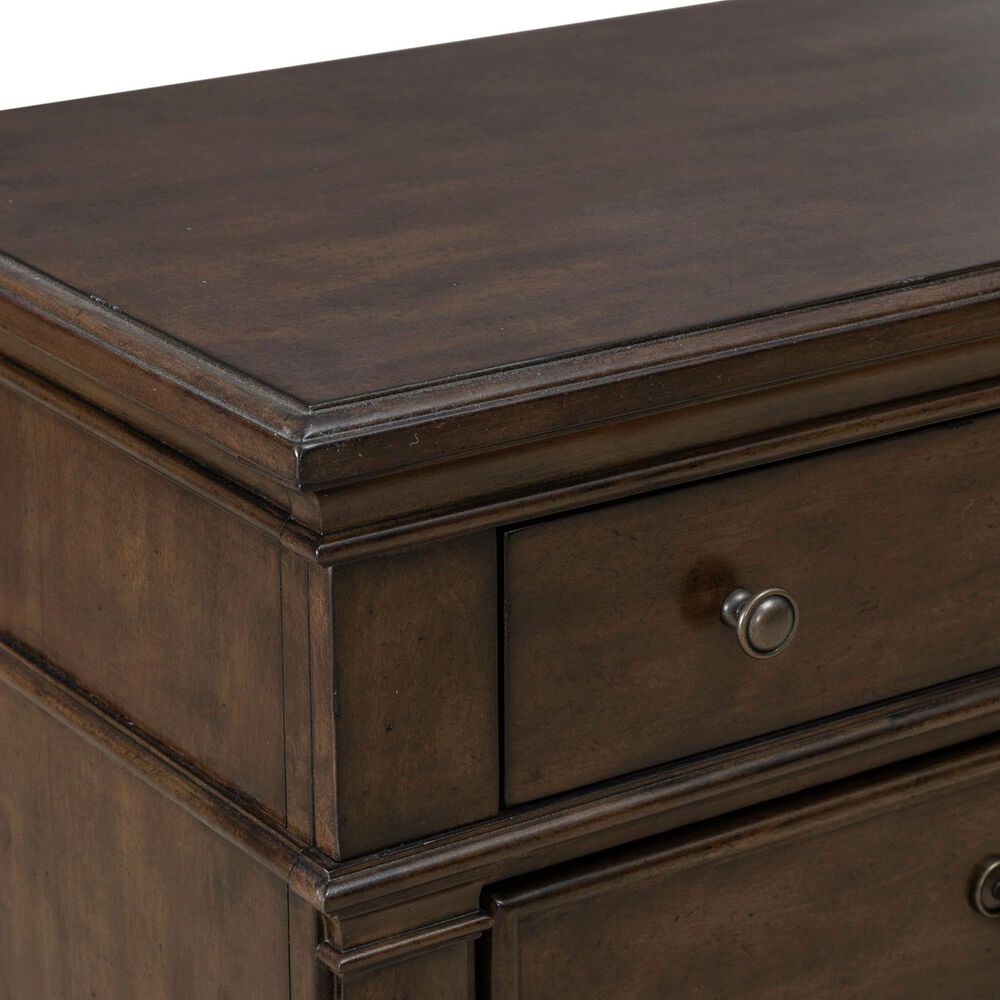 Liberty Furniture Arden Road 5-Piece King Bedroom Set in Satin Cherry, , large