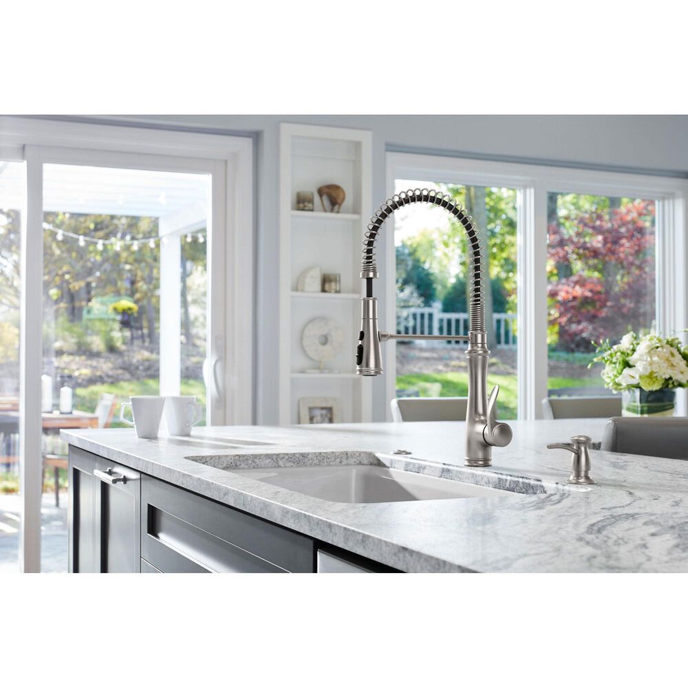Kohler Bellera Semi-Professional Pull Down Kitchen Sink Faucet in Vibrant Stainless, , large