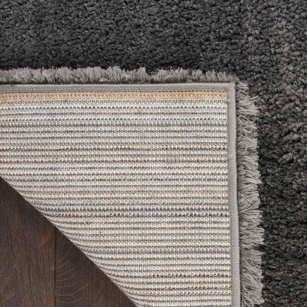 Nourison Dreamy Shag Solid 6&#39;7&quot; x 9&#39;2&quot; Grey Area Rug, , large