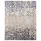 Feizy Laina Abstract 3" x 10" Blue and Beige Runner, , large