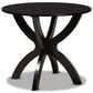 Baxton Studio Tilde Dining Table in Dark Brown - Table Only, , large