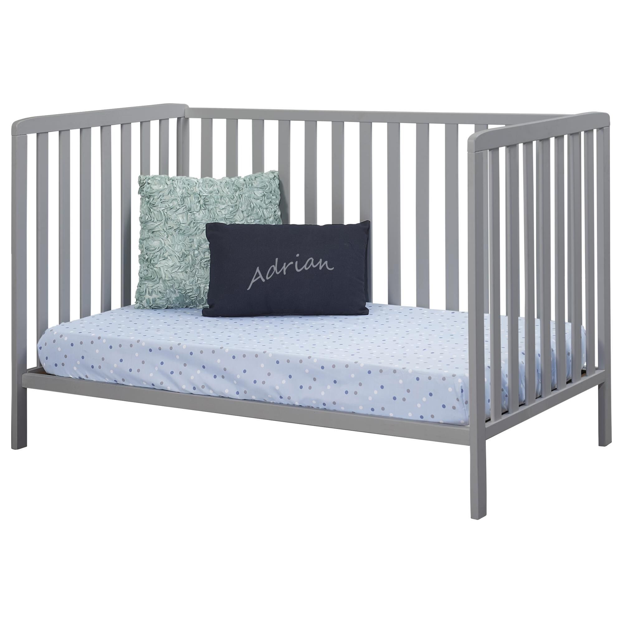Sorelle Adrian Convertible Crib in Gray NFM