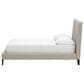 Ashley Cieden Full Bed and Nighstand in Tan, , large