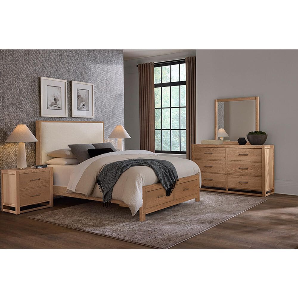 Viceray Collections Lodge and Loft 2-Drawer Nightstand in Blond Oak, , large
