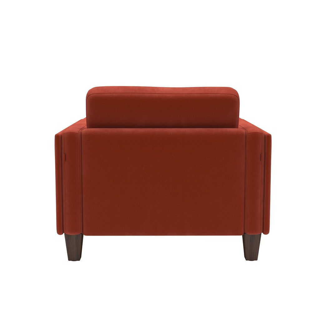 37B Chair in Burnt Orange Velvet | Shop NFM