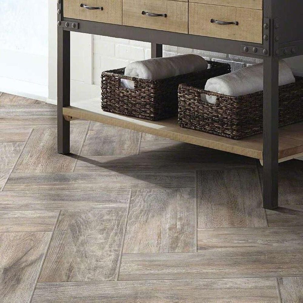 Shaw Olympia Plank Ash 7" x 22" Ceramic Tile, , large