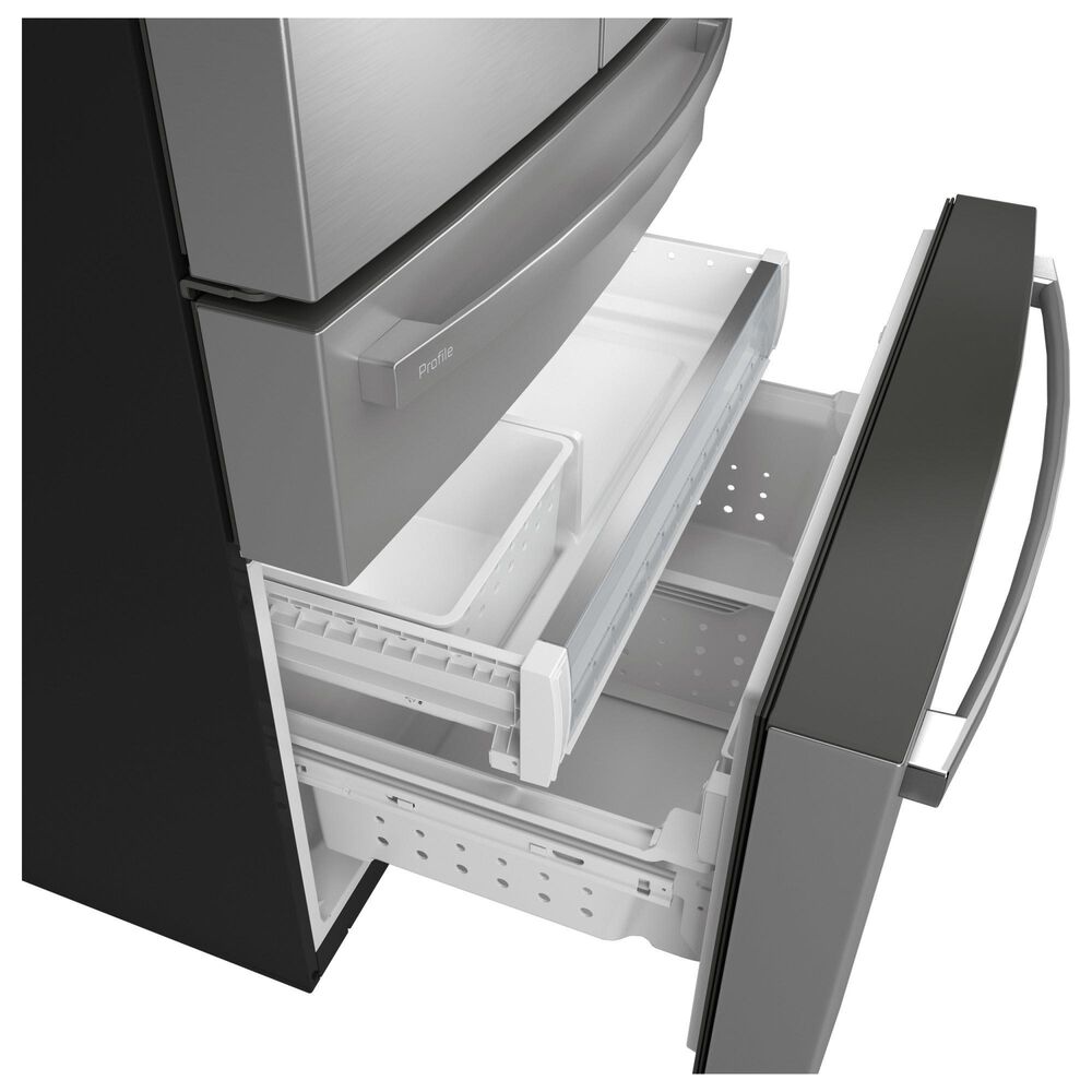 GE Profile 23.2 Cu. Ft. Smart Counter-Depth Fingerprint Resistant 4-Door French-Door Refrigerator with Door In Door in Stainless Steel, , large