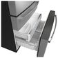 GE Profile 23.2 Cu. Ft. Smart Counter-Depth Fingerprint Resistant 4-Door French-Door Refrigerator with Door In Door in Stainless Steel, , large
