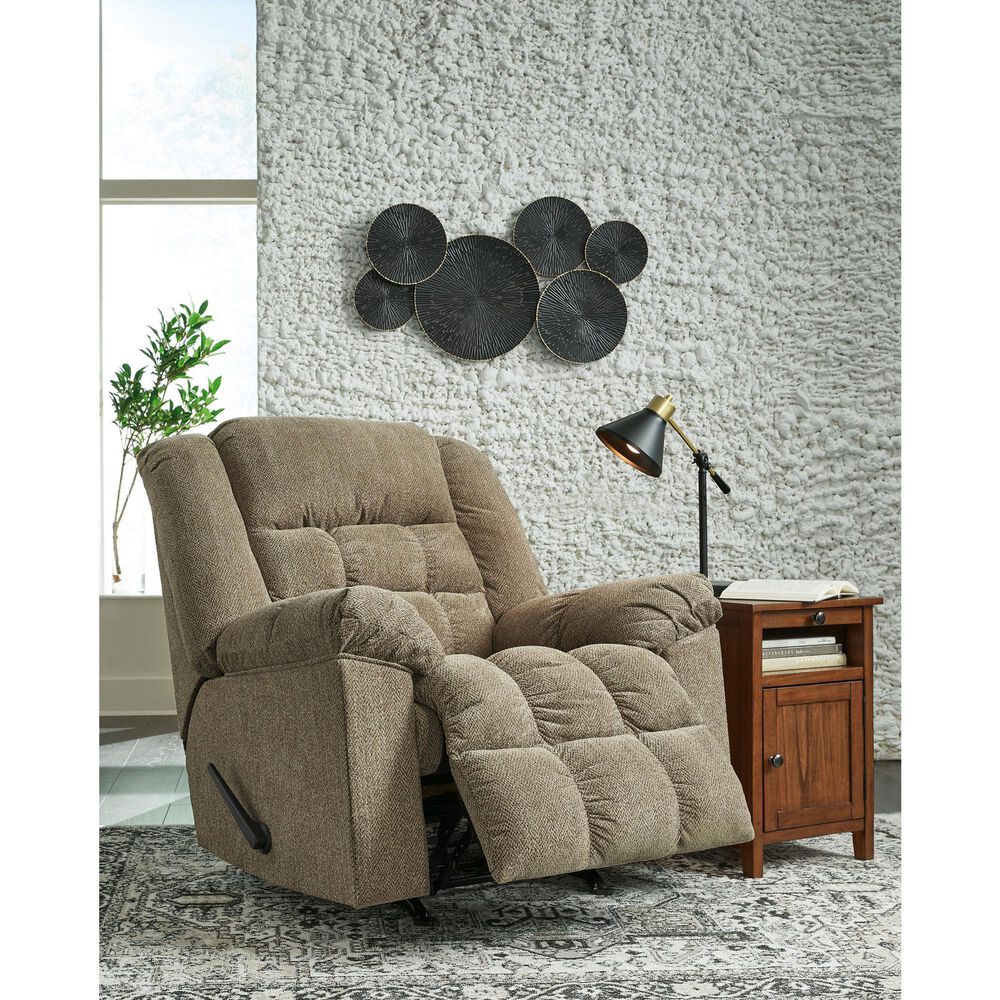 Ashley Kegler Manual Rocker Recliner in Briar, , large