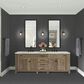 Dal-Tile Color Wheel Matte Black 13"" X 11"" Ceramic Mosaic Sheet, , large