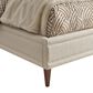 Lexington Home Brands Savoy King Upholstered Wingback Panel Bed in Chester, , large