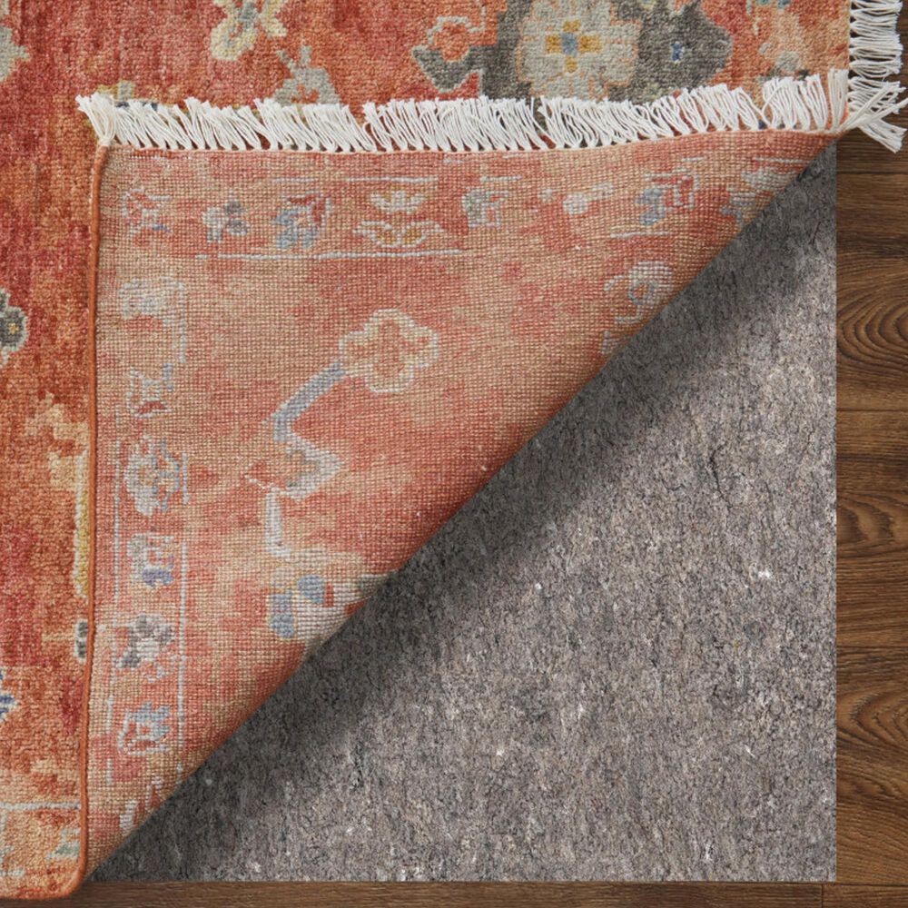 Feizy Noris Rust 3&#39;6&quot; x 5&#39;6&quot; Area Rug, , large