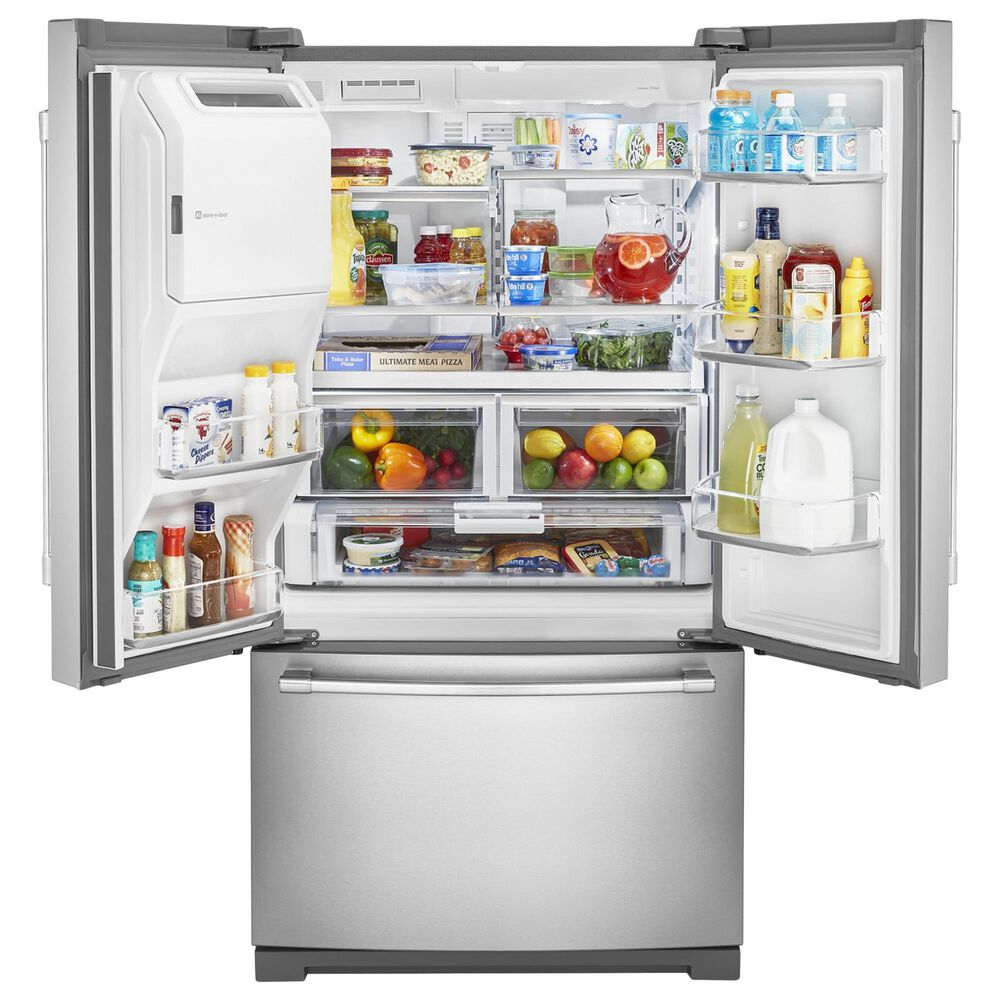 Maytag 2-Piece Kitchen Package with 36&quot; French Door Refrigerator and Dishwasher in Stainless Steel, , large