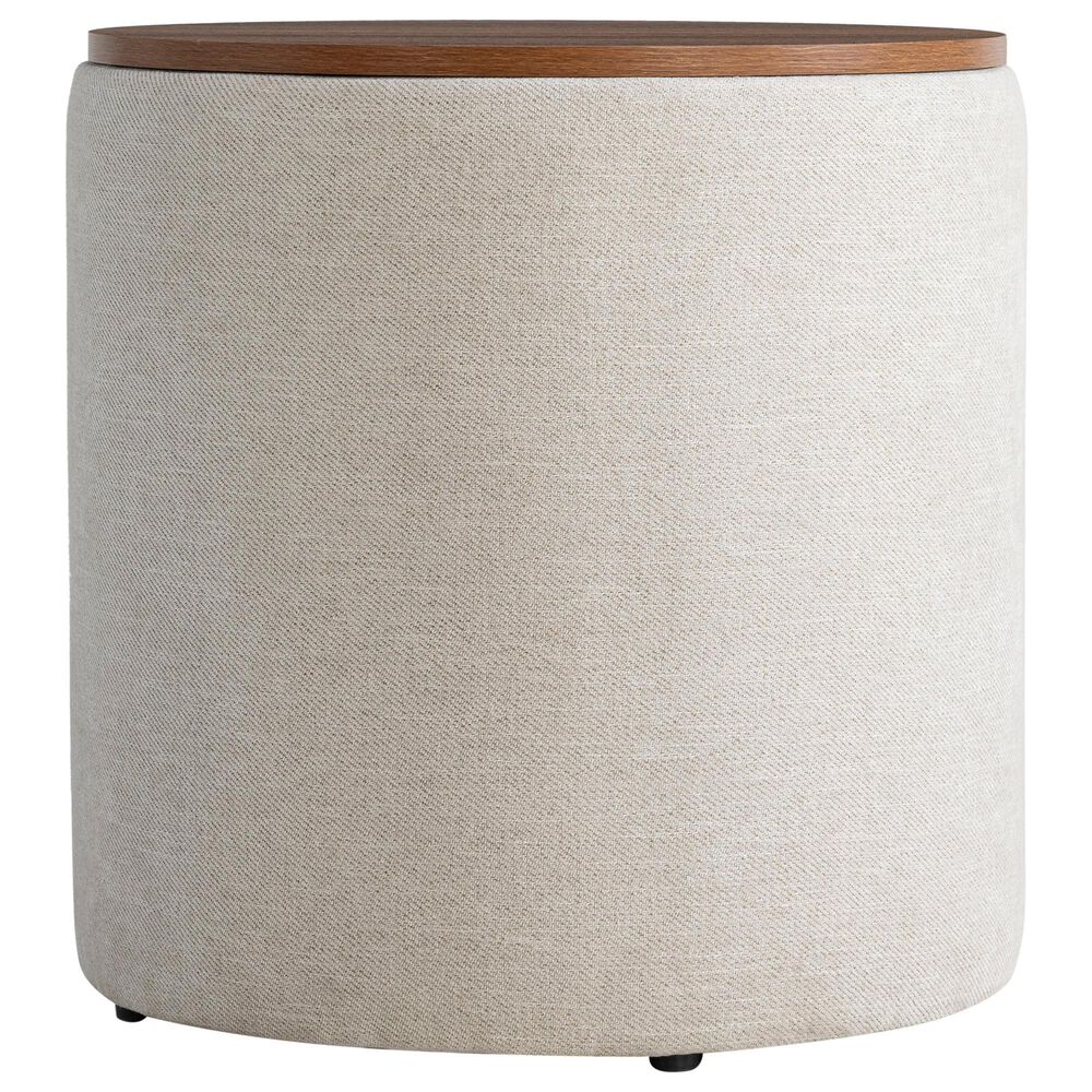 Lifestyle Solutions Avery 2-Piece Nested Storage Ottoman in Linen, , large