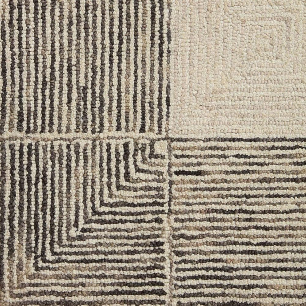Chris Loves Julia x Loloi Francis 3&#39;6&quot; x 5&#39;6&quot; Cream and Black Area Rug, , large