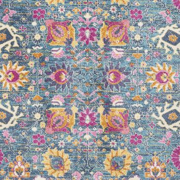 Nourison Passion PSN01 3"9" x 5"9" Denim Area Rug, , large