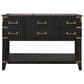 Lexora Home Norwalk 48" Single Bathroom Vanity in Black Oak with White Cultured Marble Top and Rectangular Sink, , large