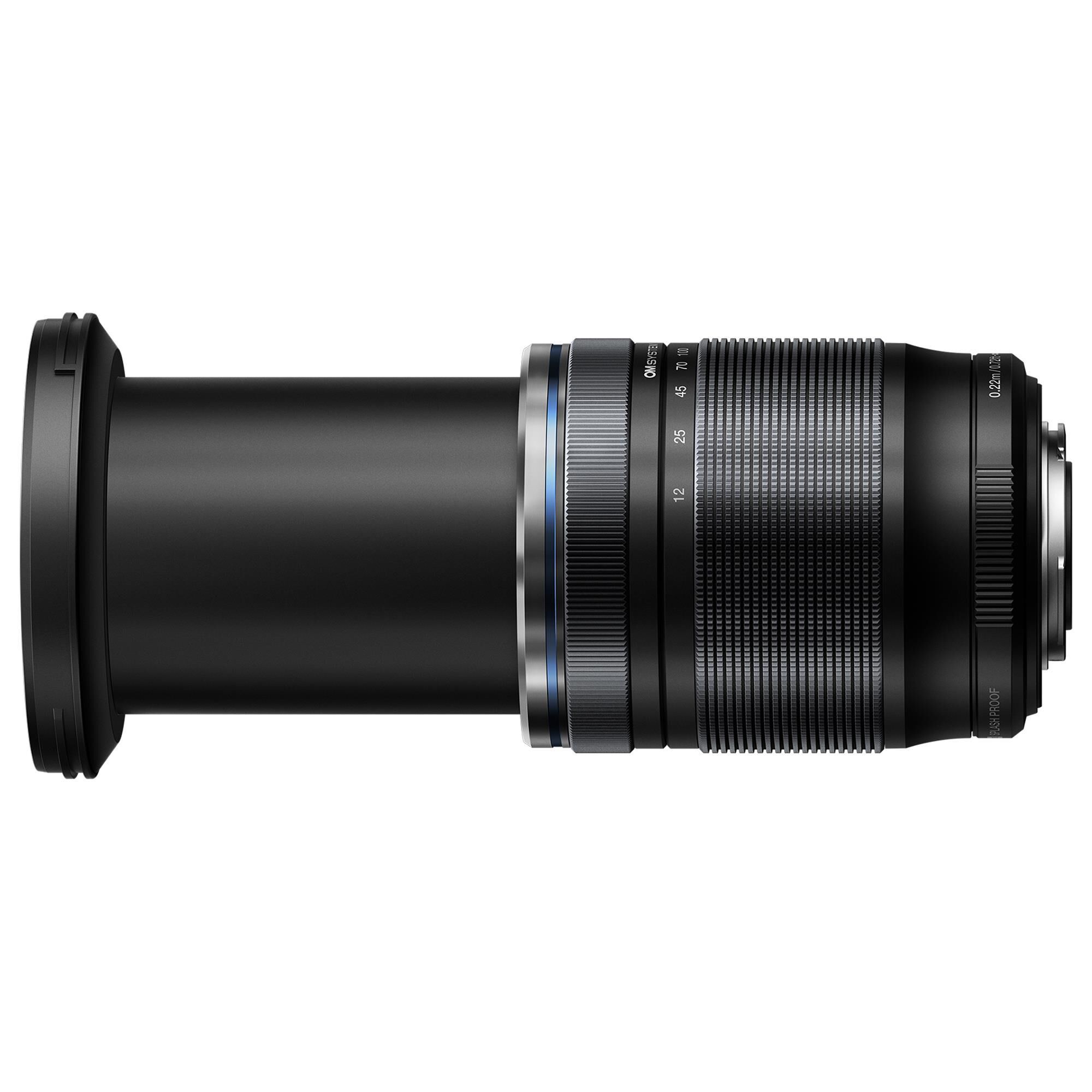 OM- System M.Zuiko Digital ED 12-200mm f/3.5-6.3 Lens in Black