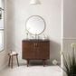James Martin Vanities Amberly 36" Single Bathroom Vanity in Walnut with 3 cm Charcoal Soapstone Quartz Top and Rectangular Sink, , large
