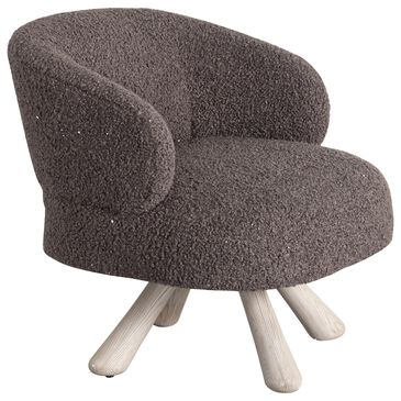 Bernhardt Enzo Swivel Chair in Gray, , large