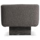 Bernhardt Marni Swivel Chair in Charcoal, , large