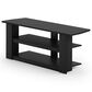 HOMLUX 42.1" Entertainment Center TV Stand in Black, , large