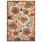 Nourison Aloha 5"3" x 7"5" Red and Multicolor Indoor/Outdoor Area Rug, , large