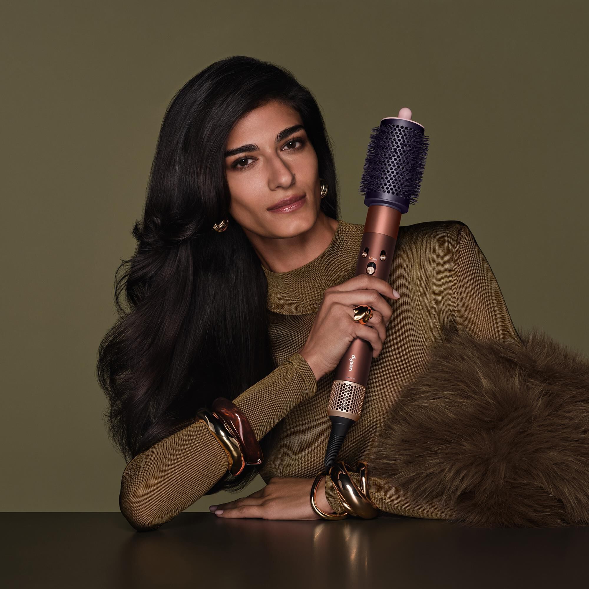 Dyson Airwrap I.D. Multi-Styler for Straight and Wavy Hair in Plum