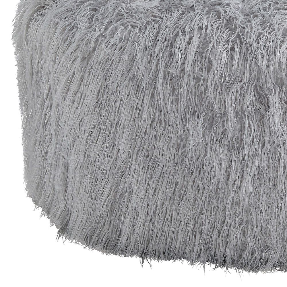Ashley Galice Oversized Accent Ottoman in Light Gray, , large
