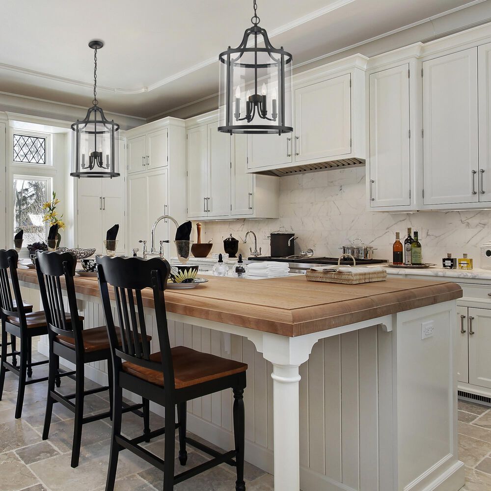 Golden Lighting Payton 4-Light Pendant in Matte Black, , large