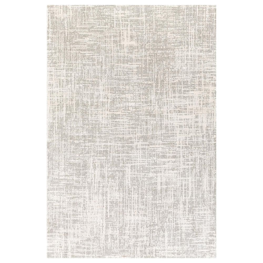 Surya Gavic GVC-2308 7"10" x 10" Cream, Beige, Light Gray, Taupe and Charcoal Area Rug, , large