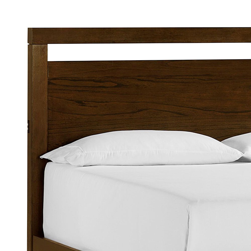 Riva Ridge Modern Loft California King Panel Bed in Brownstone, , large
