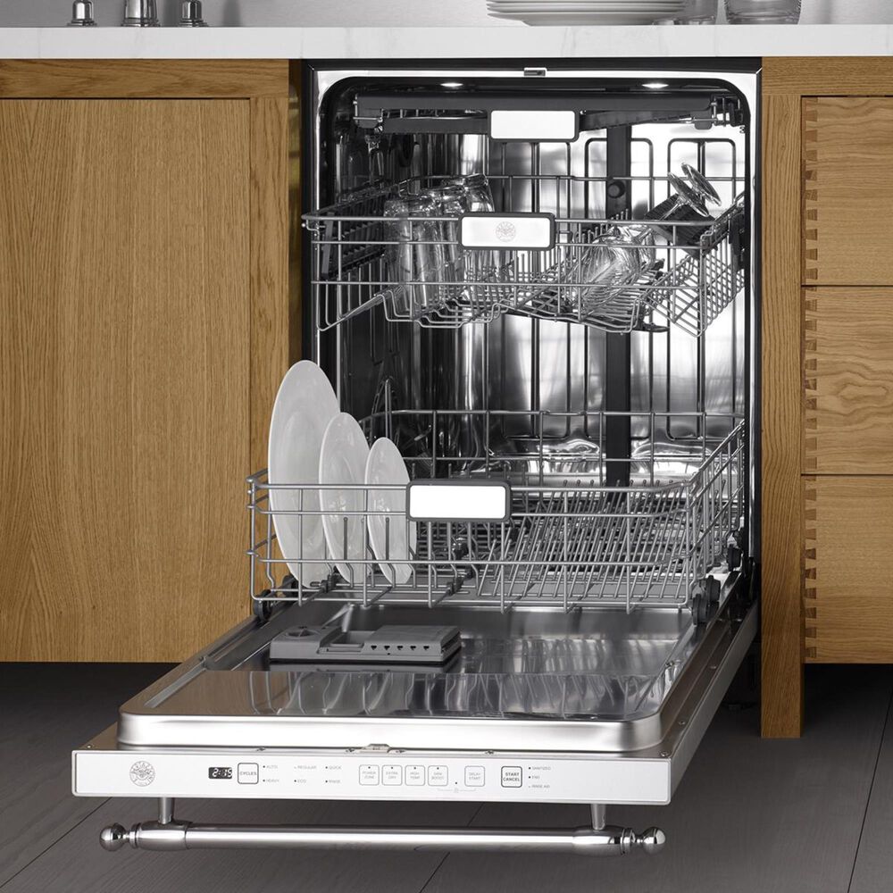 Bertazzoni Heritage Dishwasher Handle Kit in Stainless Steel, , large