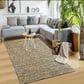 L&R Resources Natural Fiber 7"9" x 9"9" Gray Area Rug, , large