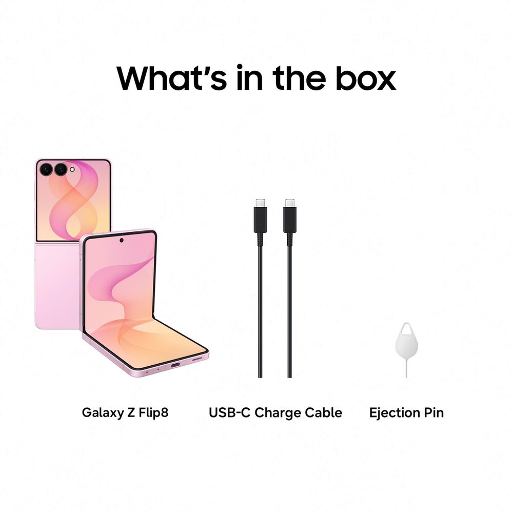 Samsung Galaxy Z Flip8 256GB in Pink, , large