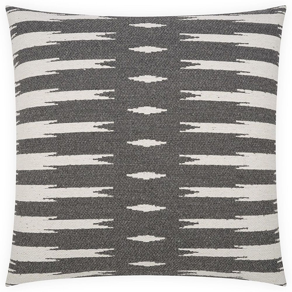 D.V.Kap Inc Matheson 24" x 24" Throw Pillow in Graphite, , large