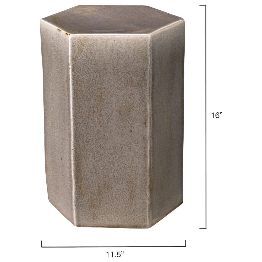 Splendor Living Porto Small Side Table in Grey, , large
