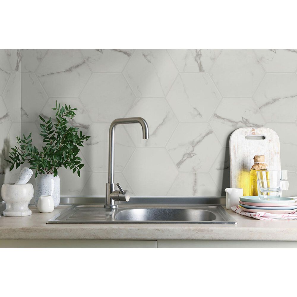 MS International Hexley Marbello 9&quot; x 10&quot; Porcelain Mosaic Sheet, , large