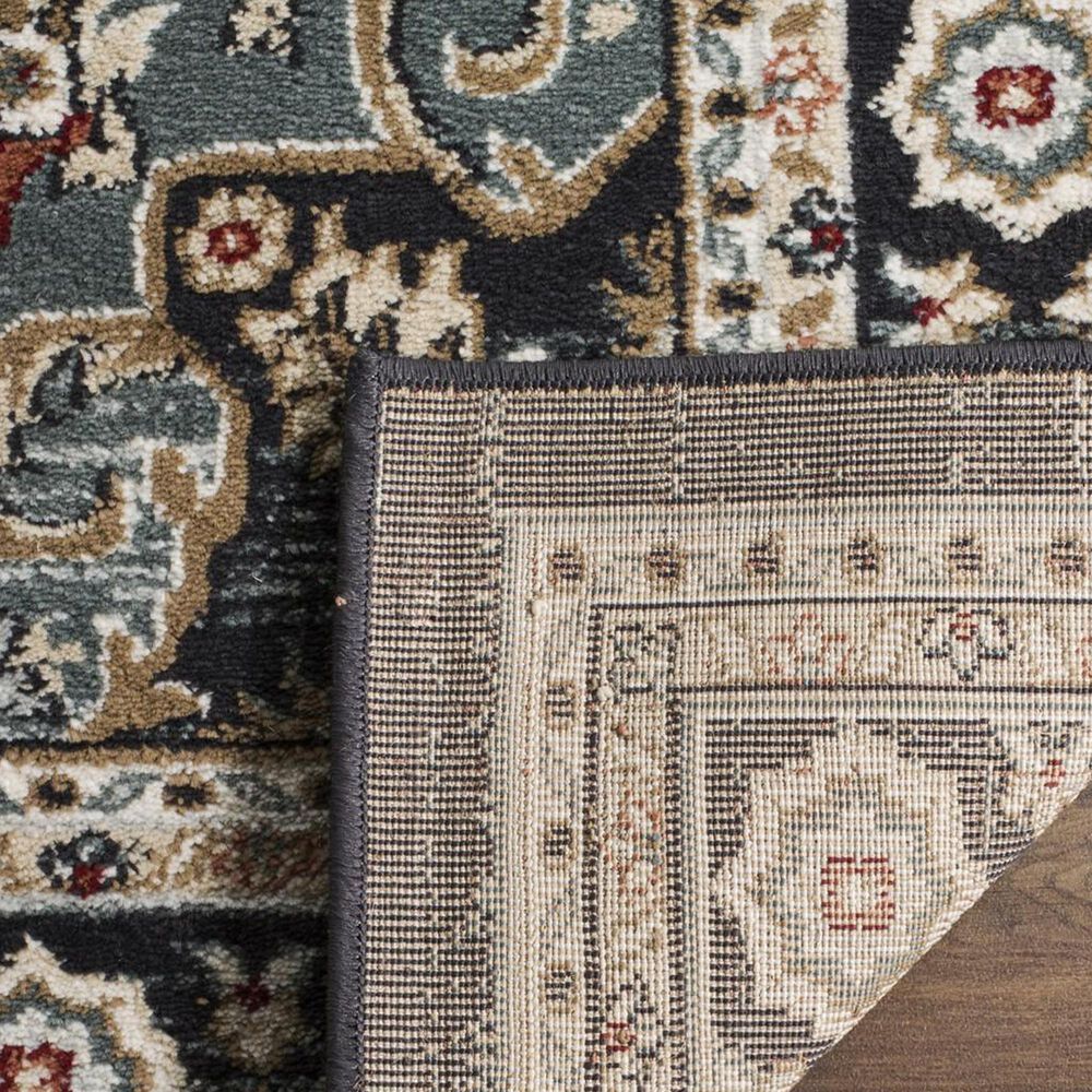 Safavieh Lyndhurst 6&#39; x 9&#39; Anthracite and Teal Area Rug, , large