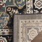 Safavieh Lyndhurst 6" x 9" Anthracite and Teal Area Rug, , large