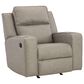 Ashley Lavenhorne Power Reclining Sofa and Recliner Set in Pebble, , large