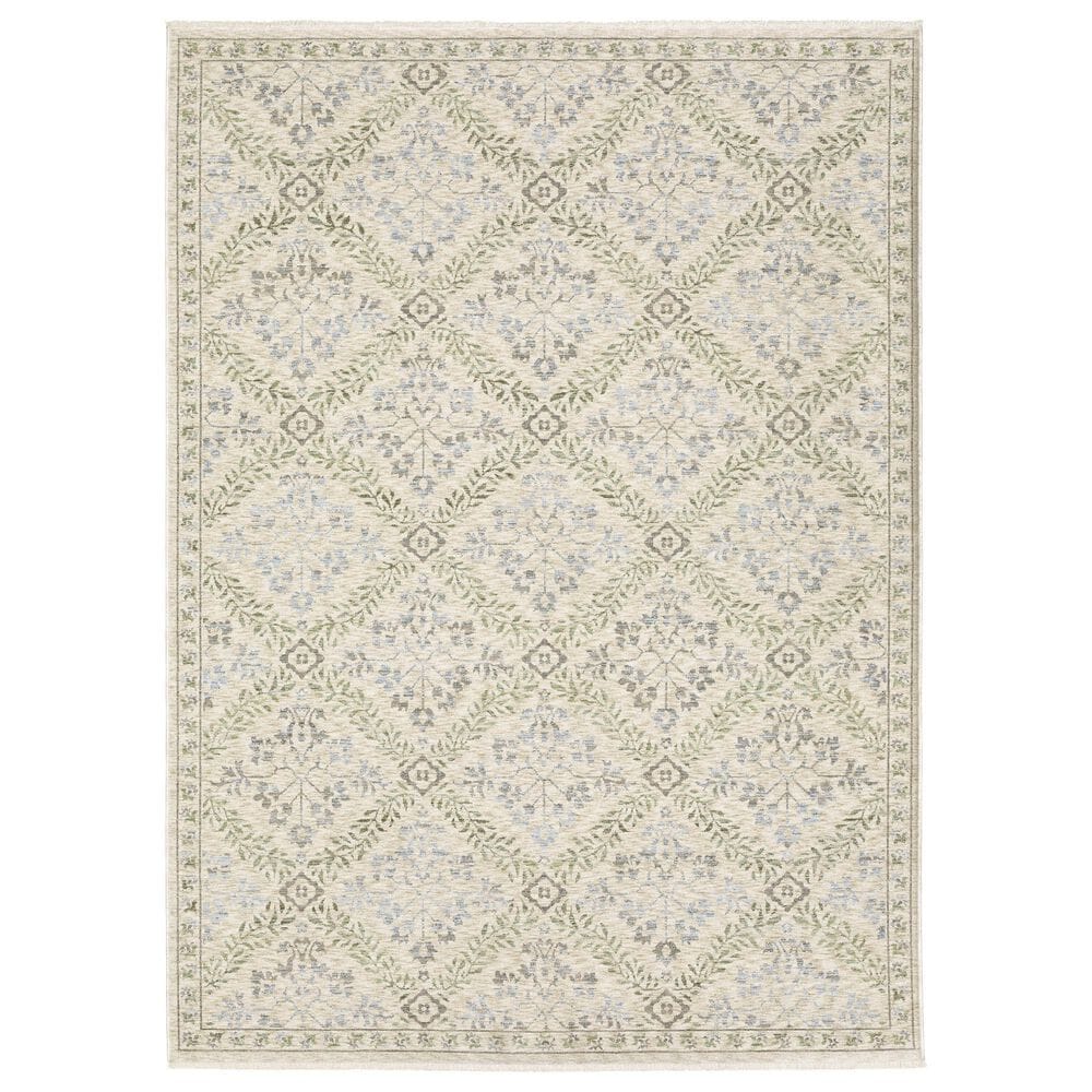 Oriental Weavers Westwood WES05 Blue 2" x 3" Area Rug, , large