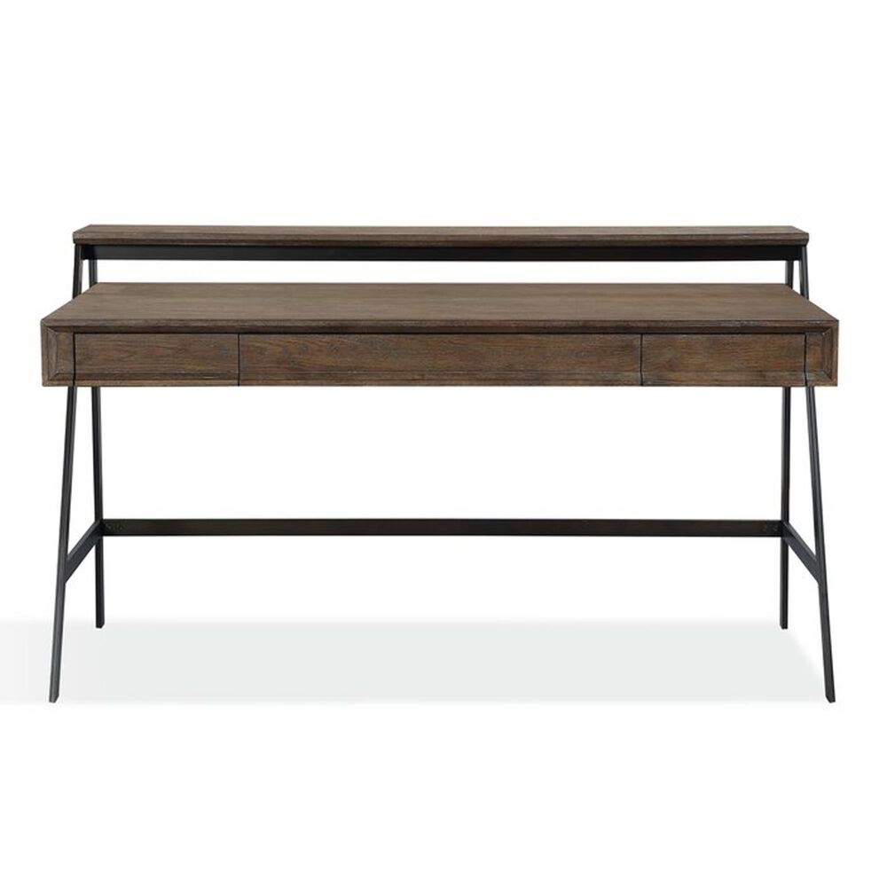 Urban Home Secretary Desk in Antique Brown, , large