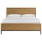 Hawthorne Furniture Newport 3-Piece King Panel Bedroom Set in Natural Oak, , large
