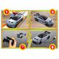 Hot Wheels 1:64 Scale Ford Mustang GTD Remote Control Toy Car in Black, , large