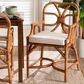 Baxton Studio Alondra Arm Chair in Light Honey, , large