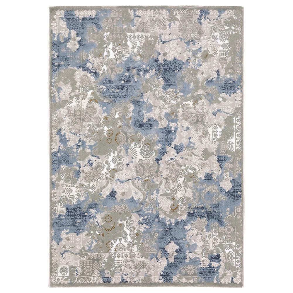Oriental Weavers Easton Hidden Abstract 9"10" x 12"10" Beige Area Rug, , large