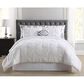 Pem America Pueblo Pleated 8-Piece King Bed in a Bag in White, , large