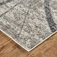 Feizy 3877F Kano Gray 2"2" x 3" Area Rug, , large